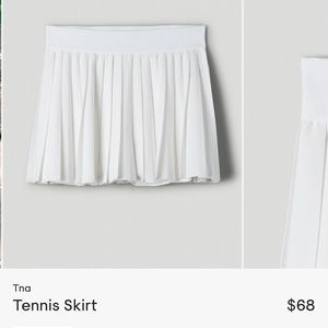 TNA Tennis Skirt- Brand New with Tags